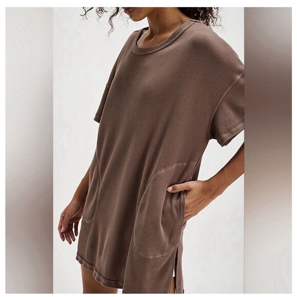 Better Days Sleep Tee by Intimately at Free People in Black S Small Women’s Top - Picture 4 of 4